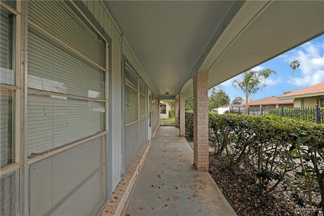 5618 Jack Nicklaus Dr, Palm Valley, TX 78552 - view of patio with fence