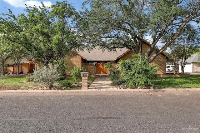 1205 Susan Dr, Edinburg, TX 78539 - view of front of property with brick siding