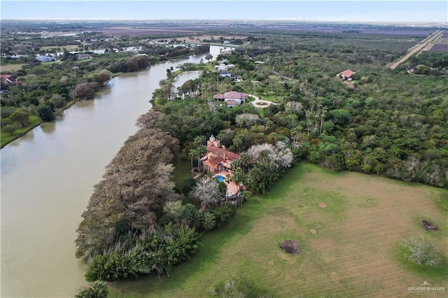 27101 N State Highway 345, San Benito, TX 78586 - aerial view of property's location with a large body of water