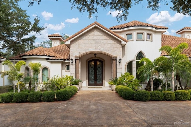 view of mediterranean / spanish home