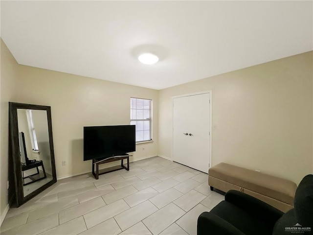 5024 Heron Ave, Mcallen, TX 78504 - living area with light tile patterned flooring and baseboards