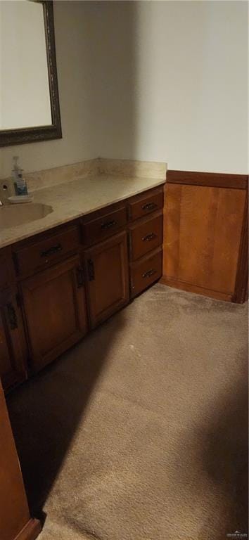 bathroom featuring a sink