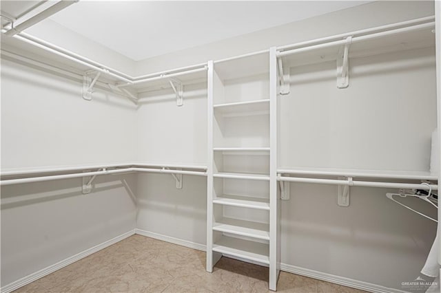 view of spacious closet