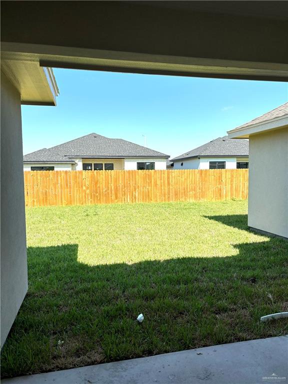 1804 Hailey St, San Juan, TX 78589 - view of yard featuring fence