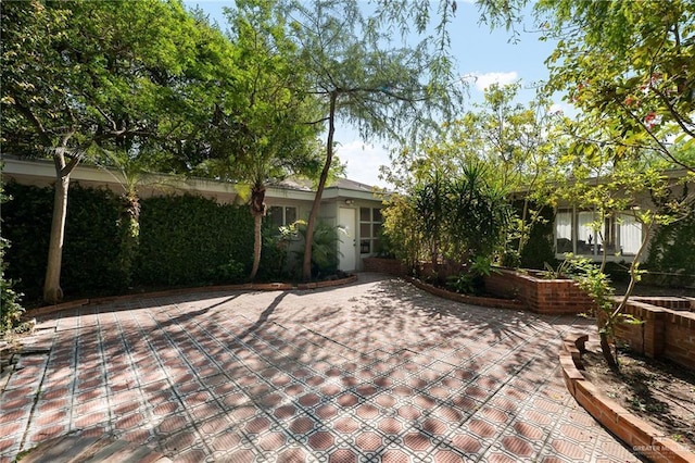 1821 Palm Blvd, Brownsville, TX 78520 - view of front of house with a patio area