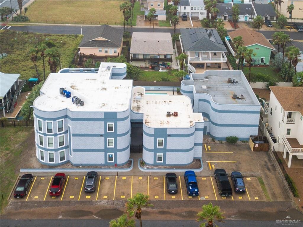 125 E Georgia Ruth Dr Unit C-203, South Padre Island, TX 78597 - aerial perspective of suburban area