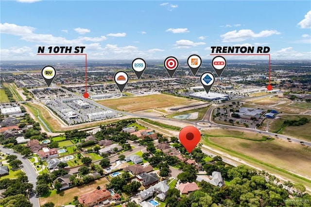1509 Duke Ave, Mcallen, TX 78504 - view of property location