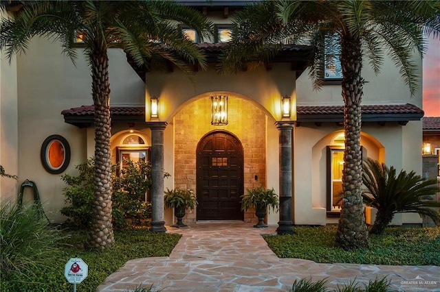 1509 Duke Ave, Mcallen, TX 78504 - view of exterior entry featuring stucco siding