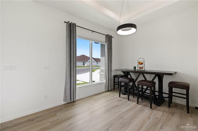 5112 W Burberry St, Edinburg, TX 78541 - dining room featuring wood finished floors and plenty of natural light