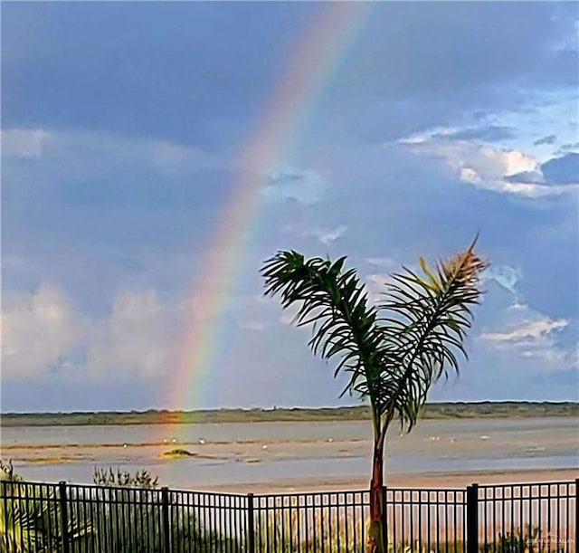 property view of water