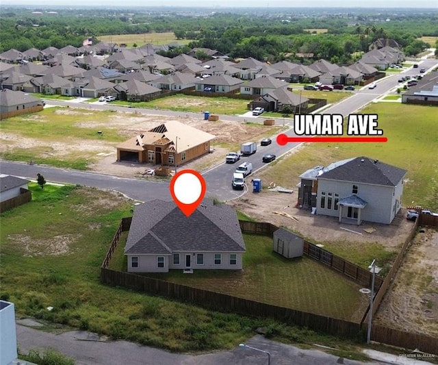 7303 Umar Ave, Mission, TX 78573 - aerial view of residential area