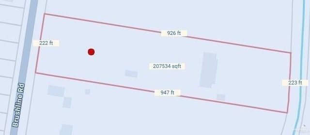 5906 N Brushline Rd, Mission, TX 78574 - map / location of property area
