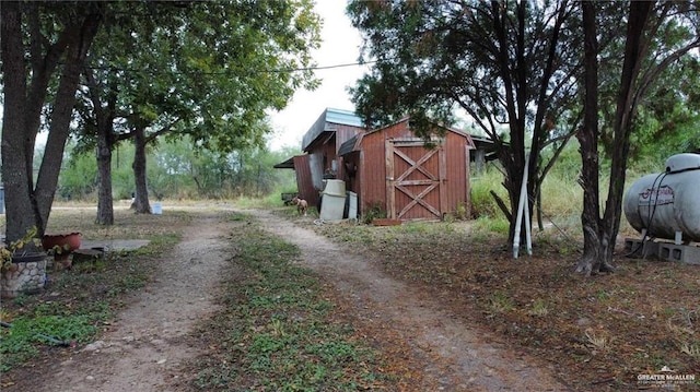 5906 N Brushline Rd, Mission, TX 78574 - view of dirt / gravel road