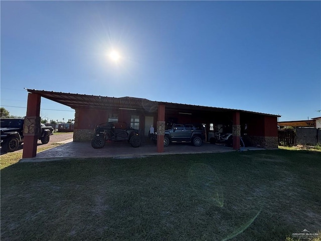 16400 Mcalister Ave, Edinburg, TX 78541 - view of outdoor structure with driveway