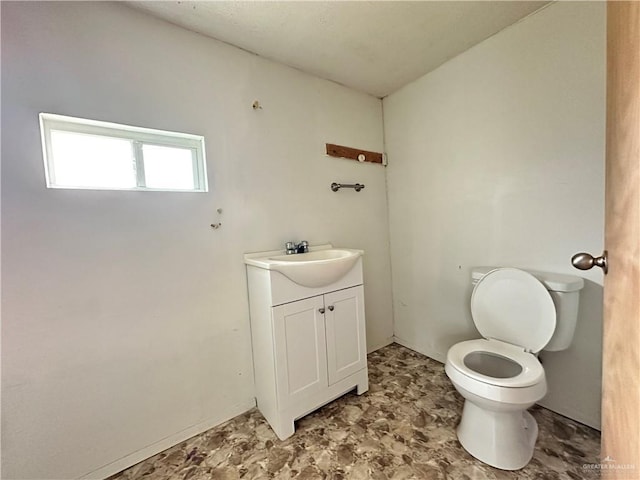 8110 Lake Citrus Dr, Edinburg, TX 78541 - half bathroom with vanity and toilet