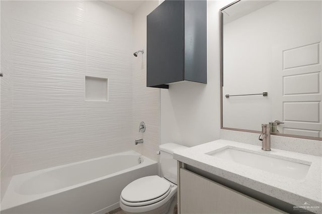 220 W Campeche Ave, Alton, TX 78573 - full bath featuring vanity and shower / washtub combination