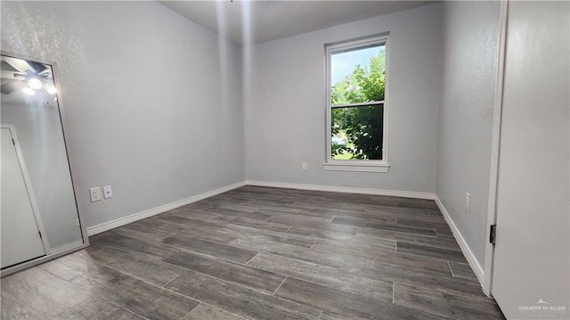 6200 N 31st St, Mcallen, TX 78504 - unfurnished room featuring dark wood-type flooring and baseboards