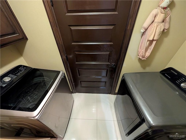 3300 Harding Ave, Alton, TX 78573 - washroom with cabinet space and tile patterned flooring
