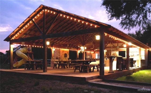 view of home's community featuring a playground