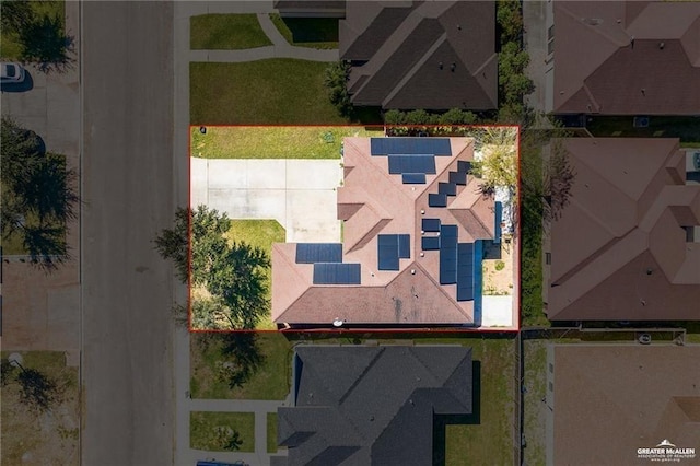 304 N 18th St, Hidalgo, TX 78557 - aerial view of property's location featuring property boundaries highlighted