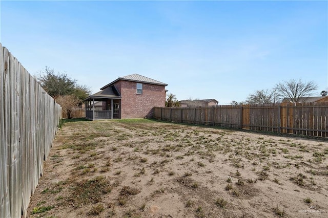 3400 Ozark Ave, Mcallen, TX 78504 - view of yard featuring a fenced backyard