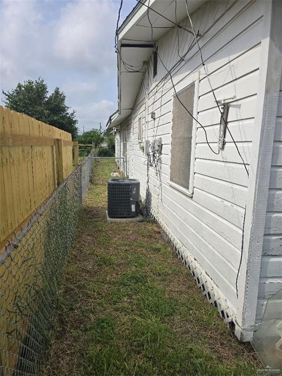 1714 E Loeb St, Edinburg, TX 78541 - view of property exterior featuring cooling unit