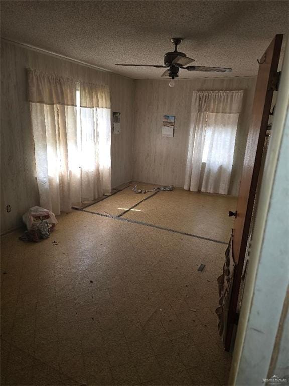 1714 E Loeb St, Edinburg, TX 78541 - empty room featuring healthy amount of natural light and ceiling fan