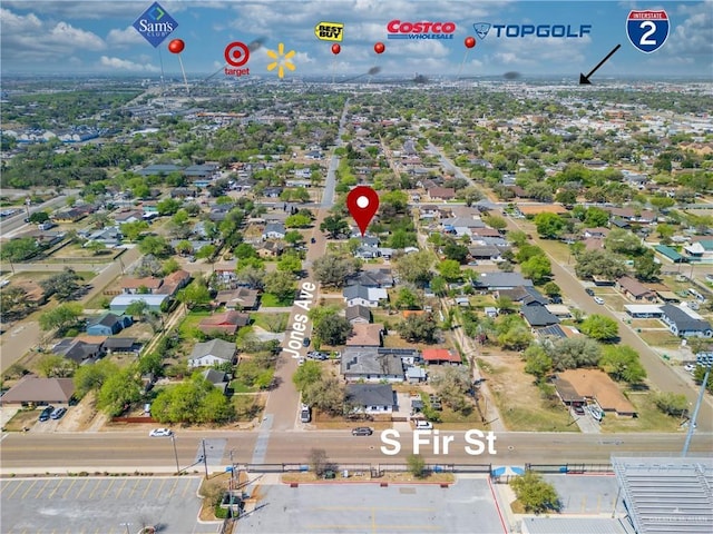 517 E Jones Ave, Pharr, TX 78577 - aerial perspective of suburban area
