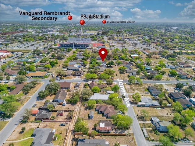 517 E Jones Ave, Pharr, TX 78577 - aerial view of residential area