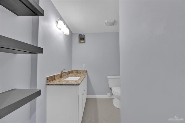 517 E Jones Ave, Pharr, TX 78577 - bathroom with vanity and tile patterned flooring