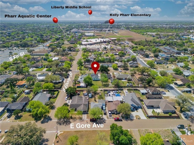 517 E Jones Ave, Pharr, TX 78577 - aerial view of residential area