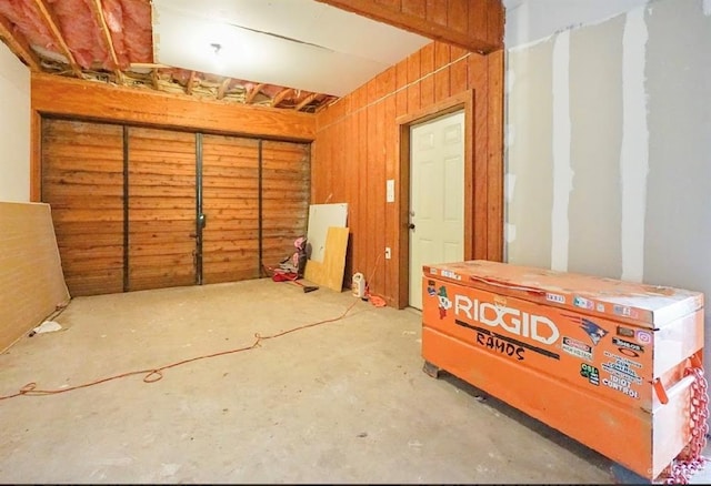 8826 Oak Meadow St W, Monte Alto, TX 78538 - misc room with unfinished concrete floors