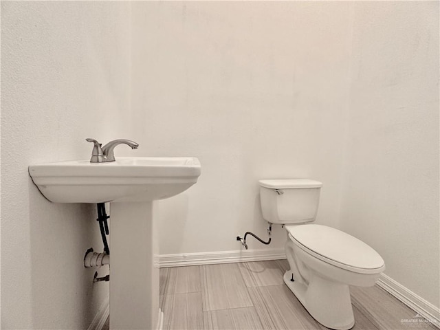 bathroom with toilet