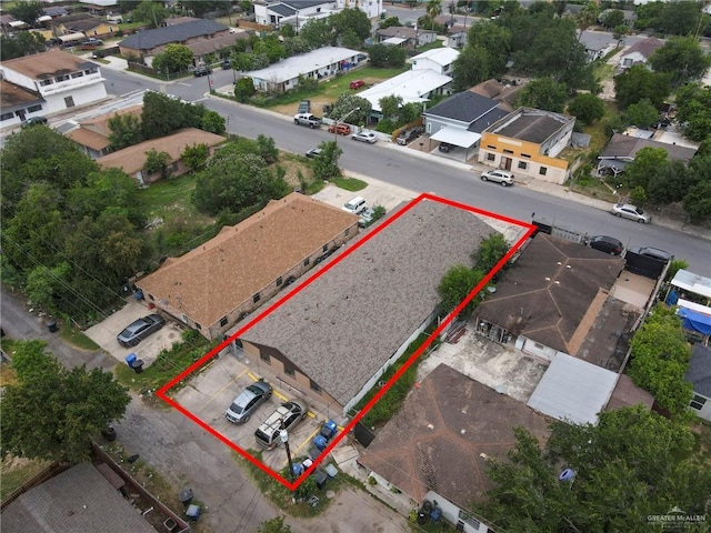 2113 Dallas Ave, Mcallen, TX 78501 - drone / aerial view with a residential view