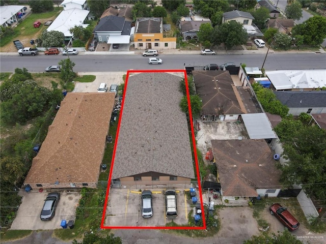 2113 Dallas Ave, Mcallen, TX 78501 - bird's eye view with a residential view