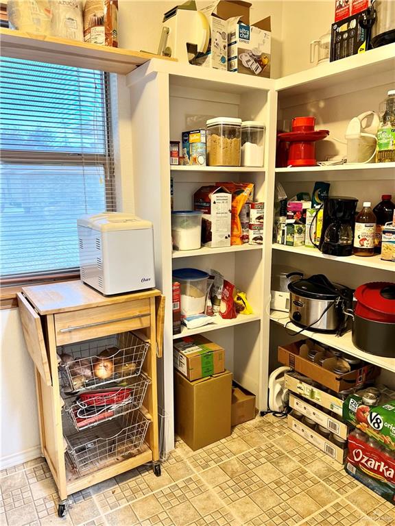 view of pantry