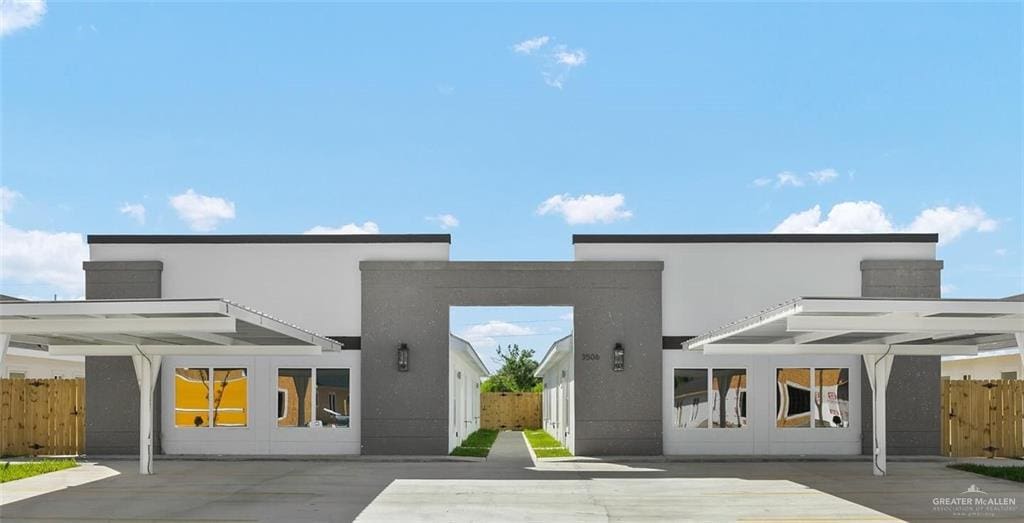 1208 Chapin St, Edinburg, TX 78541 - back of house featuring french doors