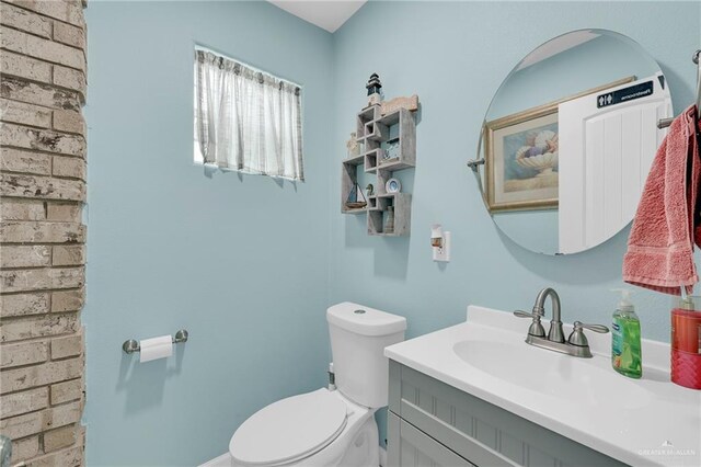 2310 Kim Marie Ave, Mission, TX 78574 - bathroom with toilet and vanity