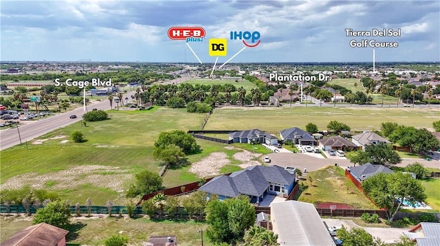 202 Constellation Dr E, Pharr, TX 78577 - aerial view of residential area