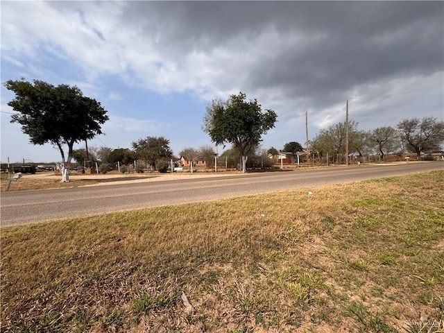 view of road