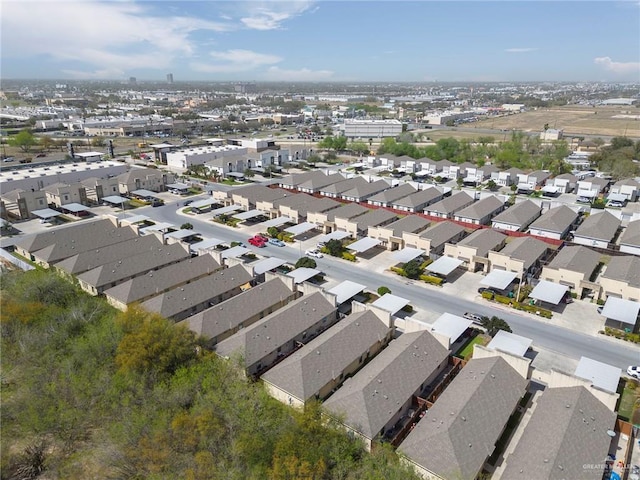 drone / aerial view featuring a residential view