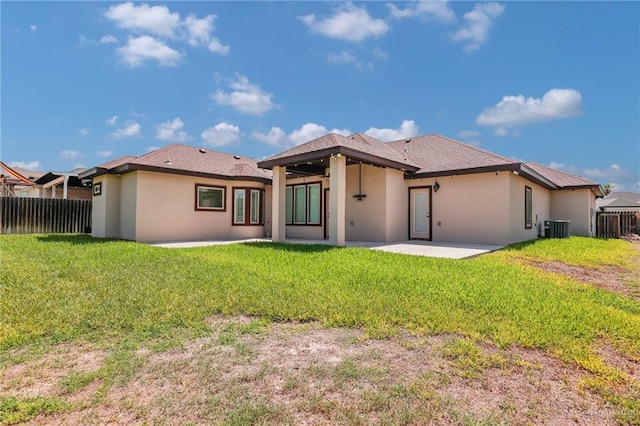 3705 Joycee Dr, Mission, TX 78572 - back of property with a patio and stucco siding