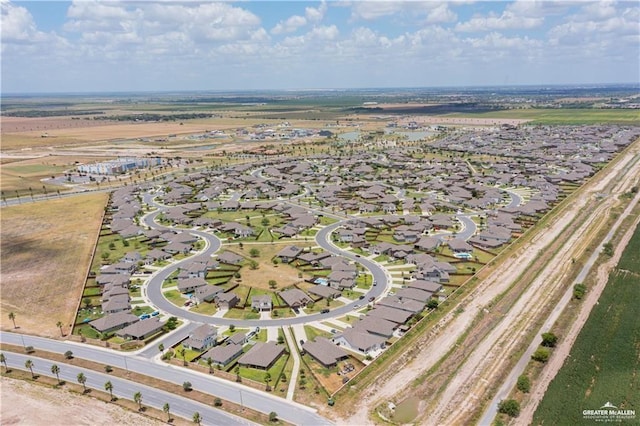 birds eye view of property featuring a residential view