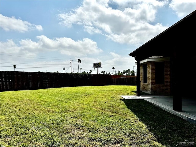 1311 Anahi St, Alamo, TX 78516 - view of yard with a patio