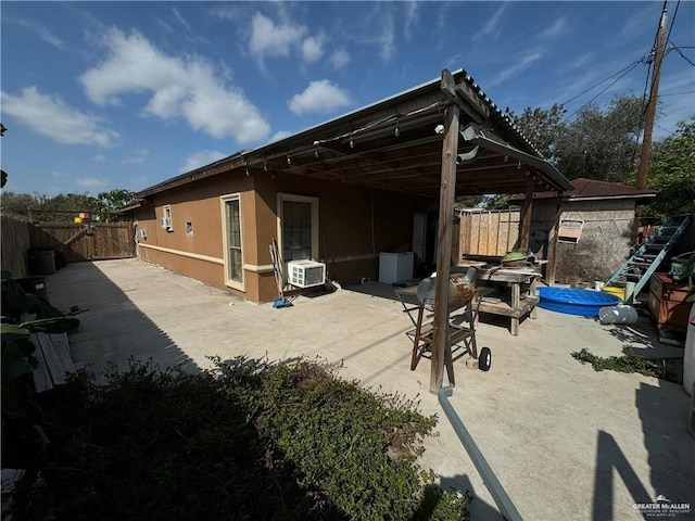 exterior space featuring a patio area