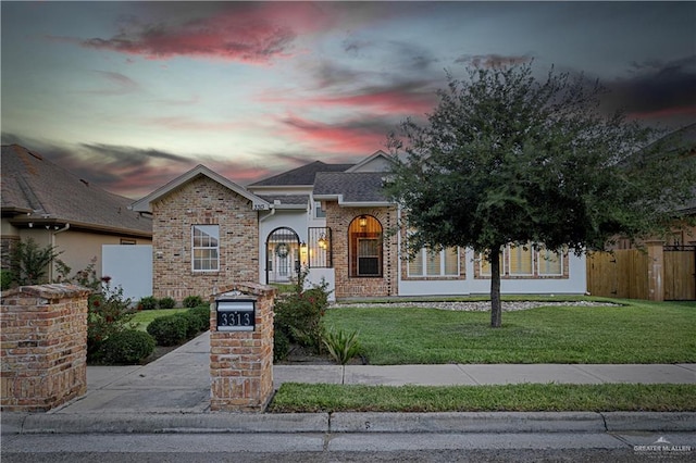 3313 Cornell Ave, Mcallen, TX 78504 - view of front of house with brick siding and roof with shingles