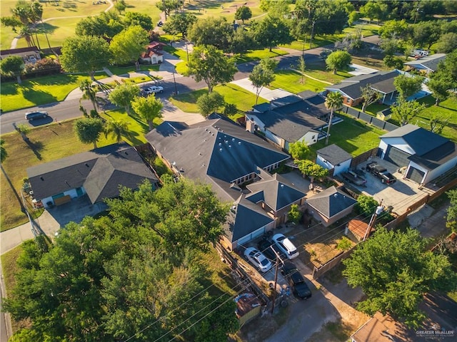 aerial view