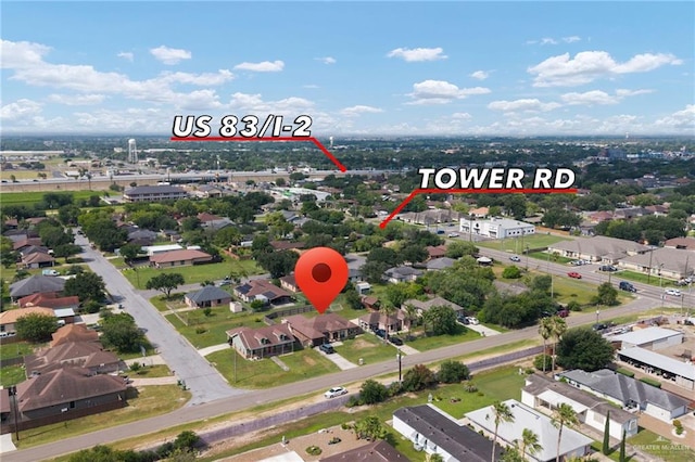 425 E Nebraska Rd, Alamo, TX 78516 - bird's eye view