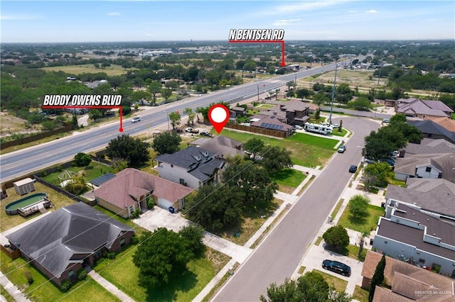 4113 Ulex Ave, Mcallen, TX 78504 - aerial overview of property's location with nearby suburban area