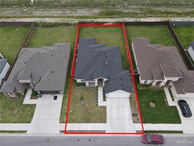 1409 E Danielle Ave E, Pharr, TX 78577 - aerial view
